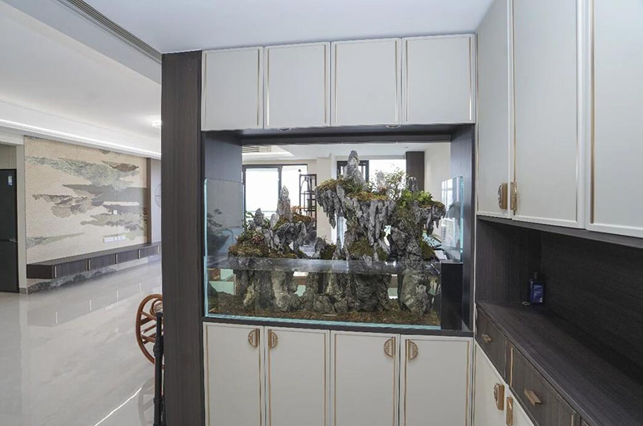 莞竹花園在新中式實現(xiàn)餐廚一體！每處細節(jié)都讓人驚艷！